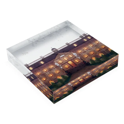 Manor house Acrylic Block