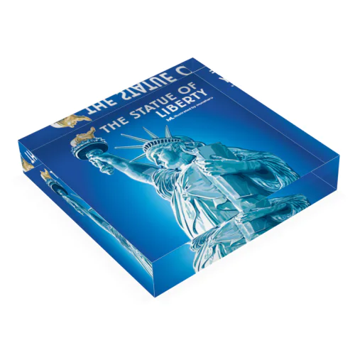 THE STATUE OF LIBERTY Acrylic Block