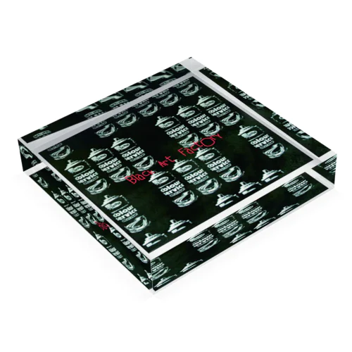 Black Art Factory Acrylic Block