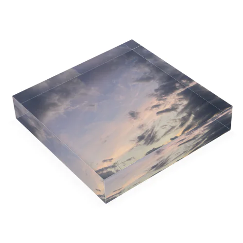 空を閉じ込める。#2 Acrylic Block