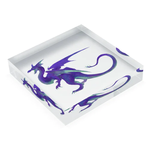 ブルードラゴン Acrylic Block