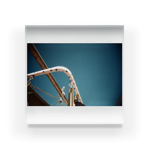 洗濯物を干すやつ Acrylic Block