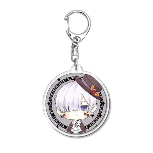ちびシュアンくん丸型のなにか。 Acrylic Key Chain