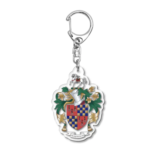 equestrianエクェストリアン　馬　乗馬 Acrylic Key Chain