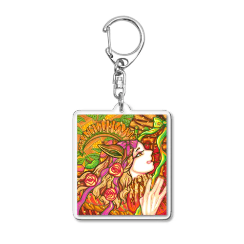 Apple sweets Acrylic Key Chain