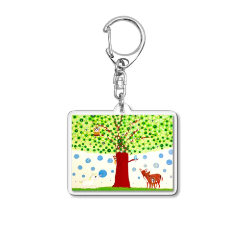 希望の木　-壁紙用- Acrylic Key Chain
