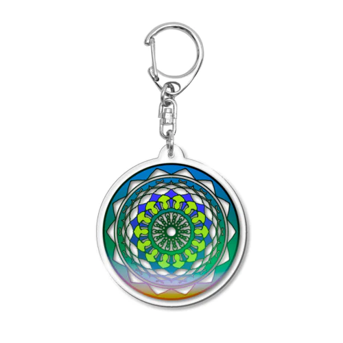 幾何学的デザイン キーホルダー 幾何学的デザイン キーホルダー