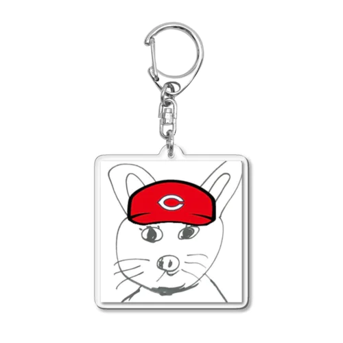 卒業コルセットさんの思い出 Acrylic Key Chain