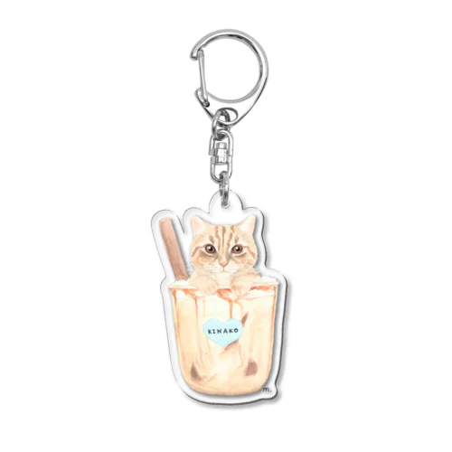キナコちゃん Acrylic Key Chain