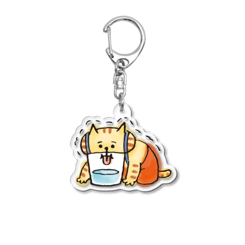 ねこ」アクリルキーホルダーの通販 ∞ SUZURI（スズリ）