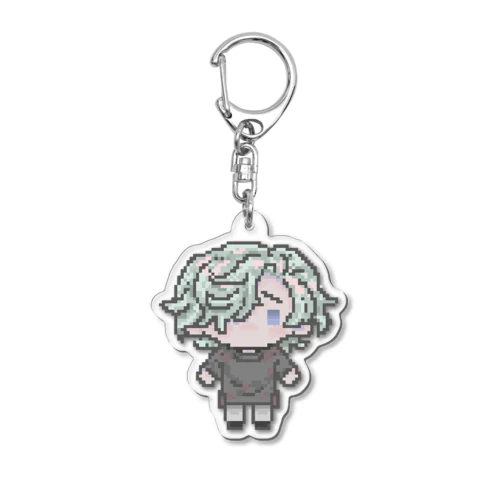 ドット絵チーシャくん　2023年美少年展 Acrylic Key Chain