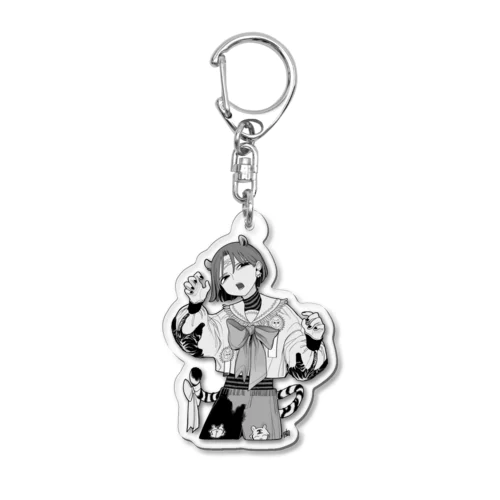 架空の虎　2023年美少年展 Acrylic Key Chain