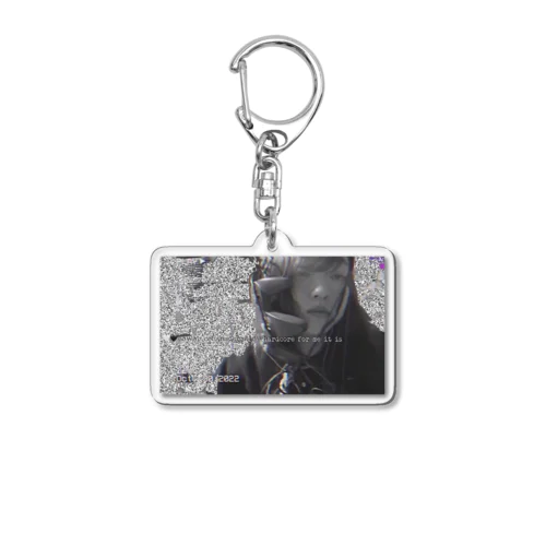 🤍🖤poｗer consumption19ｗhardcore for me it is Acrylic Key Chain