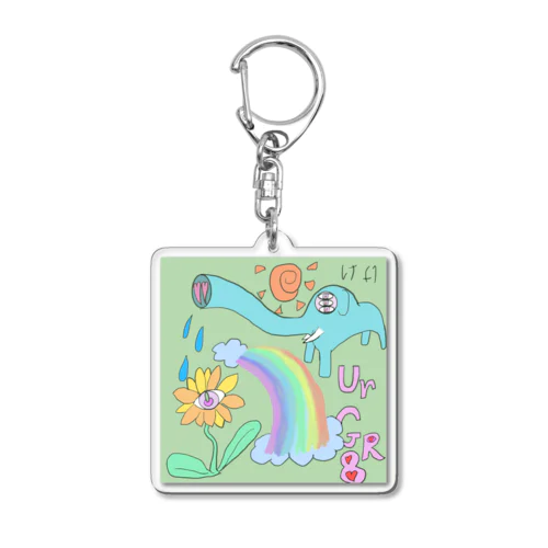 ゾウたん Acrylic Key Chain