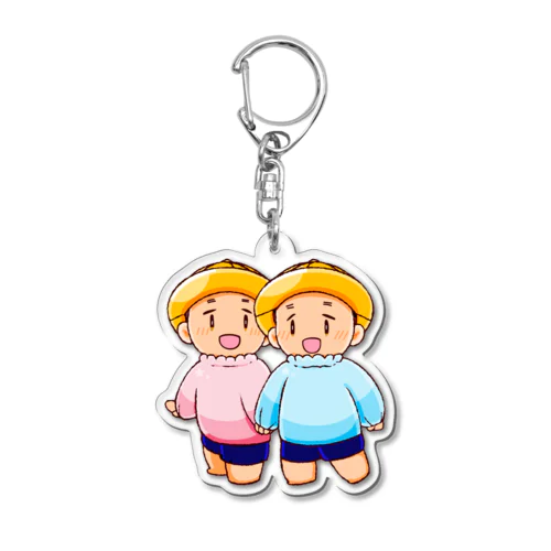 12星座☆ふたご座ちゃん Acrylic Key Chain