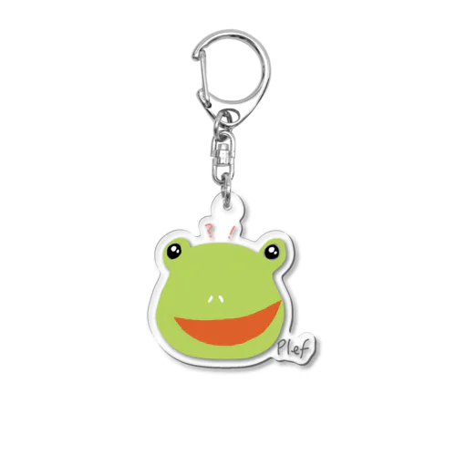 カエル」アクリルキーホルダーの通販 ∞ SUZURI（スズリ）