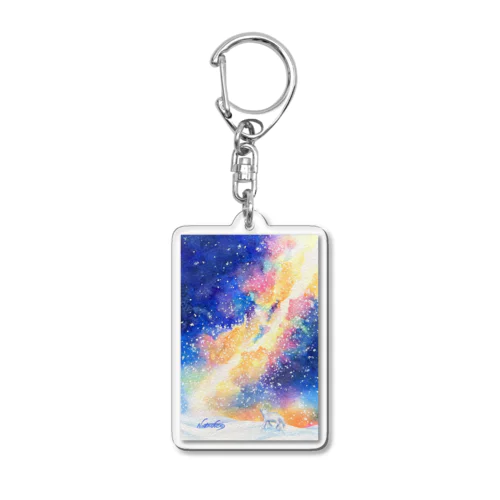 夜空の彼方 Acrylic Key Chain
