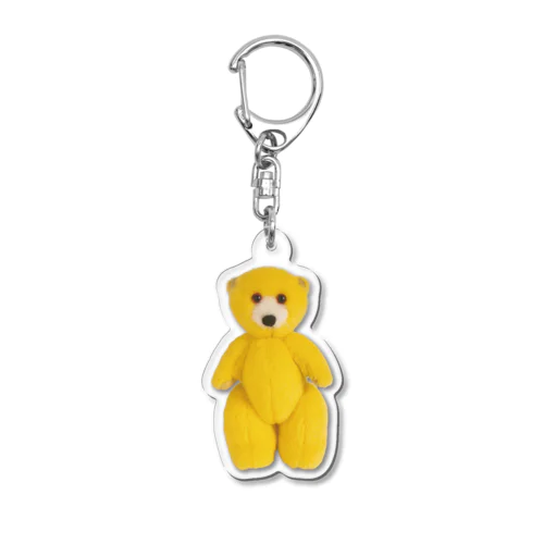 黄色いくま Acrylic Key Chain