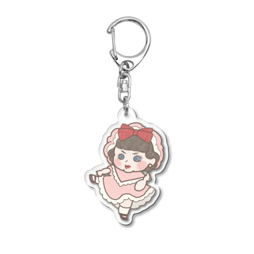たたかうジュモーちゃん Acrylic Key Chain