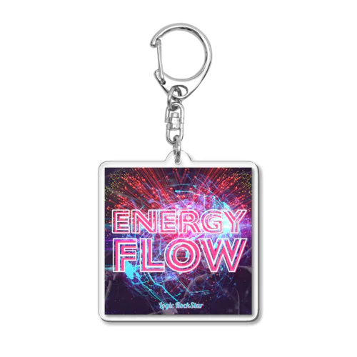 ENERGY FLOW Acrylic Key Chain