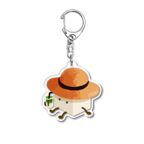 麦わら角砂糖さん Acrylic Key Chain
