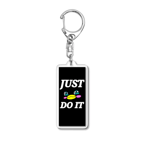 かわちぃ黒い鳥 Acrylic Key Chain