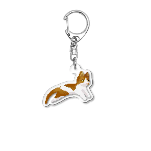 走れミーちゃん Acrylic Key Chain