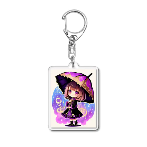 Witch Lily Acrylic Key Chain