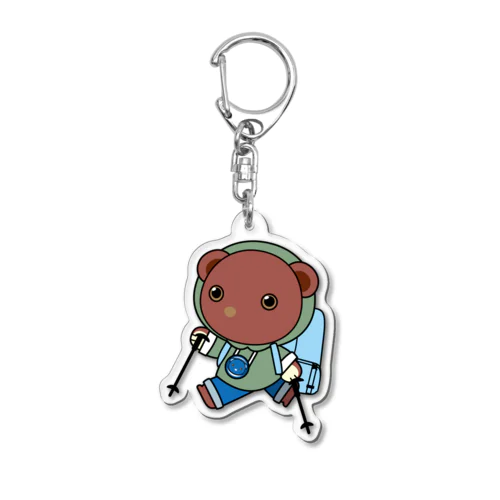 チェロくま Acrylic Key Chain