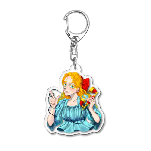 燈至伝町「メリーさんの電話」 Acrylic Key Chain