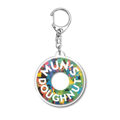 MUN'S DOUGHNUT × s00u コラボ Acrylic Key Chain