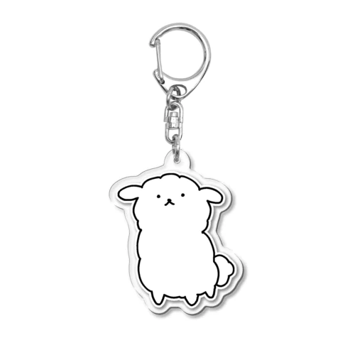 モコ太 ／ モコモコなのよ Acrylic Key Chain