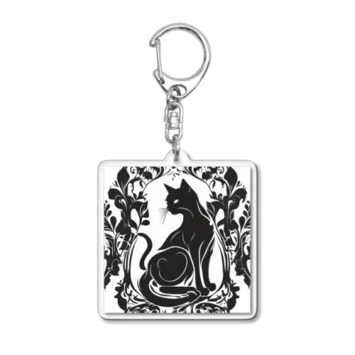 スマートにゃんこ Acrylic Key Chain