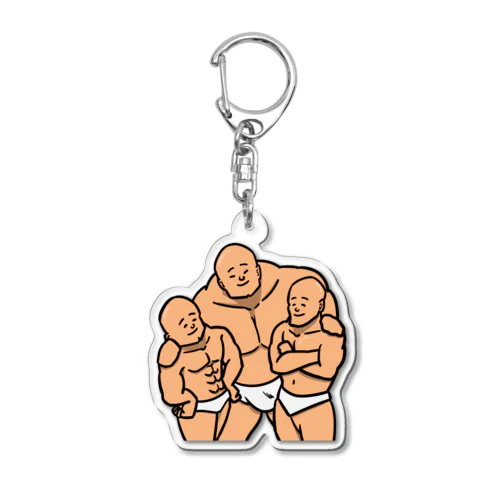 マッスルBIG3 Acrylic Key Chain