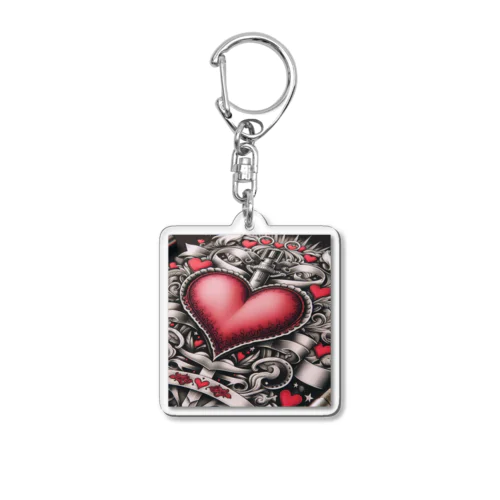 #Loveya Acrylic Key Chain