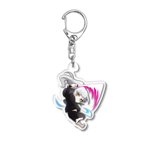 アクリルキーホルダー「Wafuka(わかりみが深川)」 Acrylic Key Chain