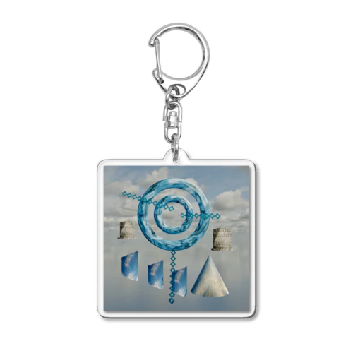 青雲 Acrylic Key Chain