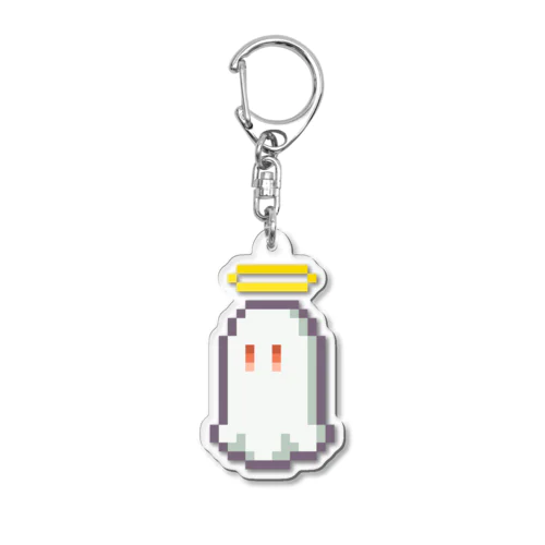 ゆらゆらおばけ Acrylic Key Chain