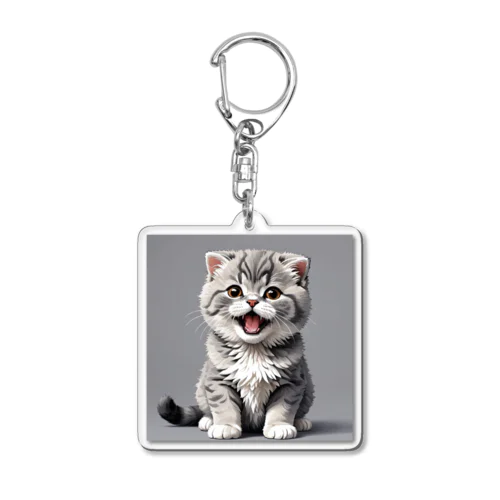 甘えん坊な子猫 Acrylic Key Chain