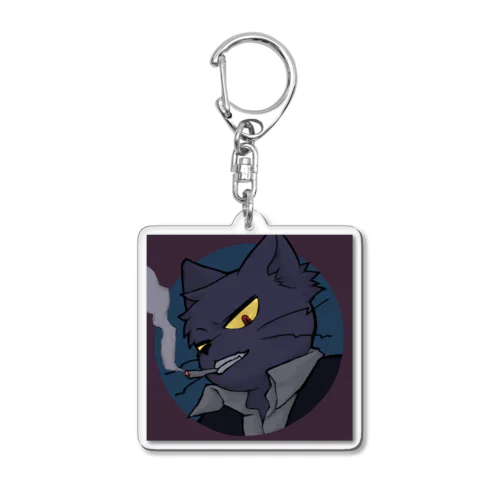 わるねこ Acrylic Key Chain