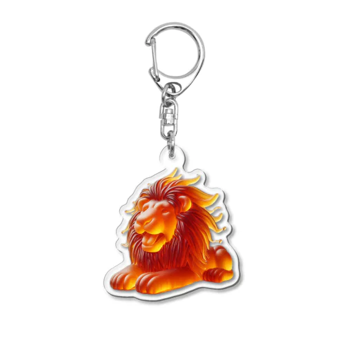 熔けないライオン Acrylic Key Chain