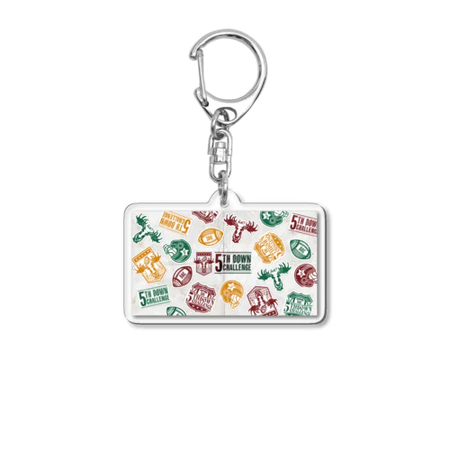 5thdownカラフルロゴグッズ Acrylic Key Chain