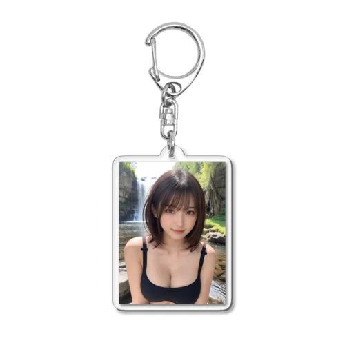 瑠奈 Acrylic Key Chain