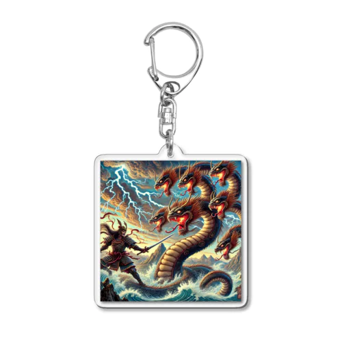 蛇と素盞嗚尊 Acrylic Key Chain