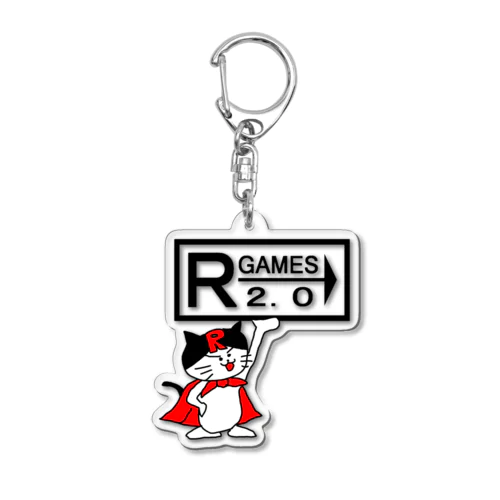 ロゴかかげにゃーる② Acrylic Key Chain