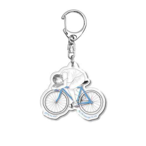 going my way! Acrylic Key Chain