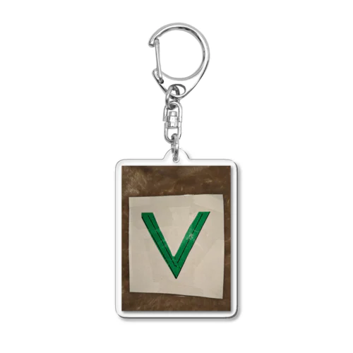 victory56西山勝敏守護神八大龍王BPEVロゴマーク波動 Acrylic Key Chain