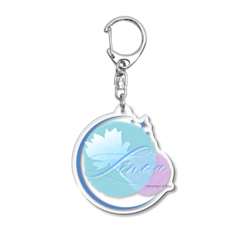 りのあさんアクキー Acrylic Key Chain