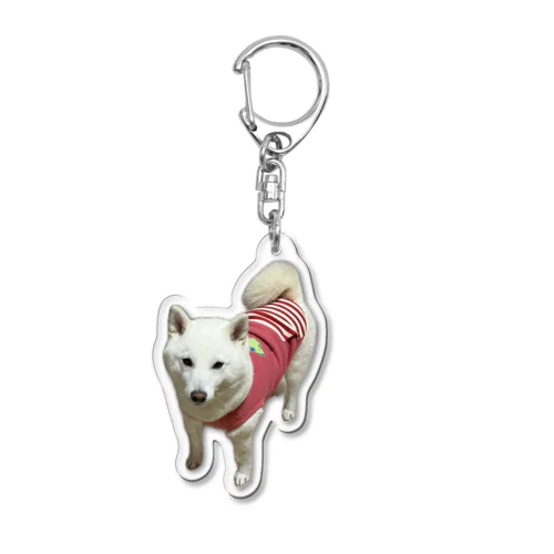 実家のばぁちゃんの横 Acrylic Key Chain
