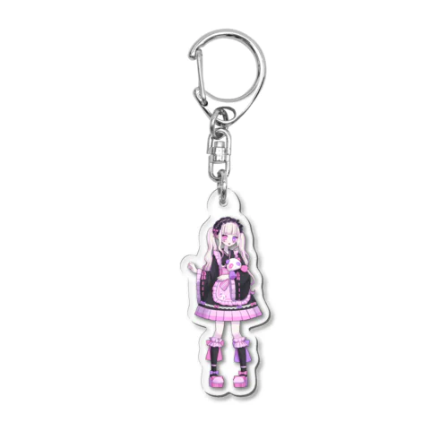 華笑ちさ(和ロリver.) Acrylic Key Chain